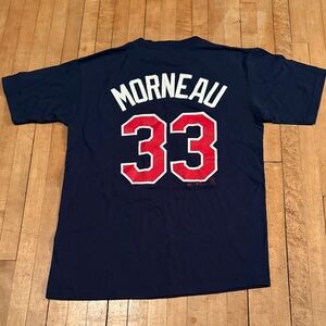 Majestic Dark Blue Jersey with Red and White Details